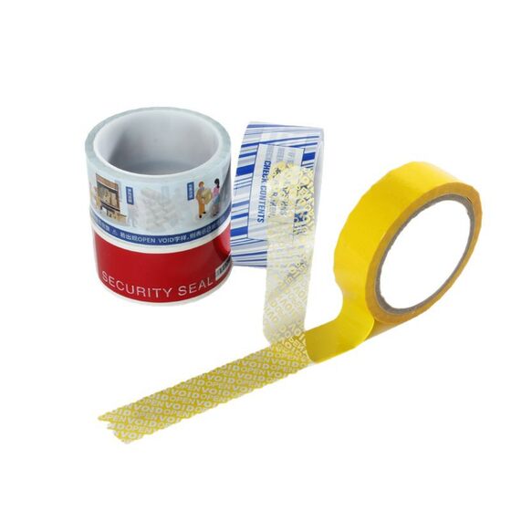 Security Void Tape with Logo Printed on Anti-Counterfeiting Sealing Tape, Customized Anti-Tamper and Anti-Smuggling Security Tape