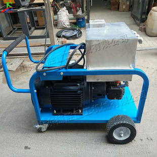 Steel Sandblasting Rust Removal Cleaning Machine Electric Sewer Cleaning and Dredging Machine Hand-Pushed Airport Runway Glue Removal Machine
