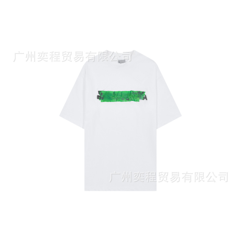 错乱胶带直喷印花白色
