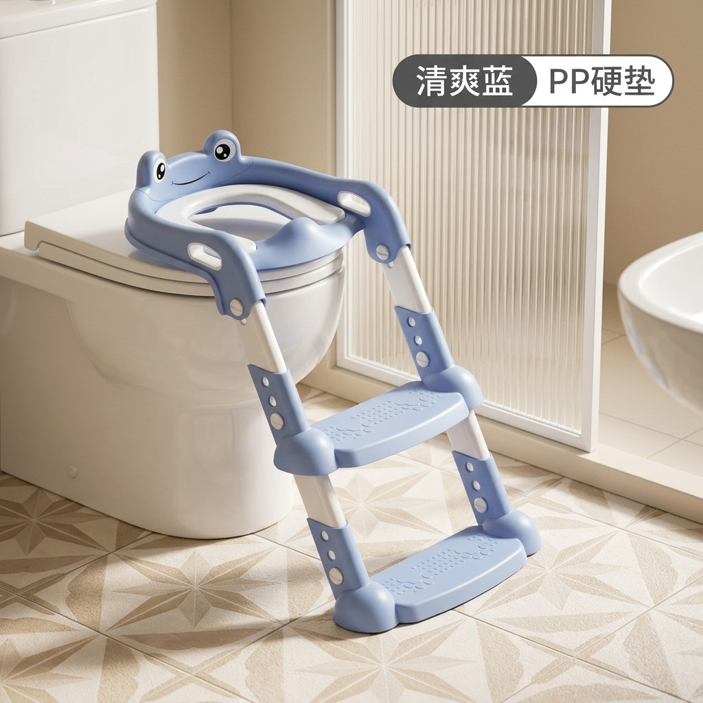 Inodoro infantil escalera tipo escalera para niños y niñas inodoro infantil anillo plegable taburete auxiliar para niños asiento infantil