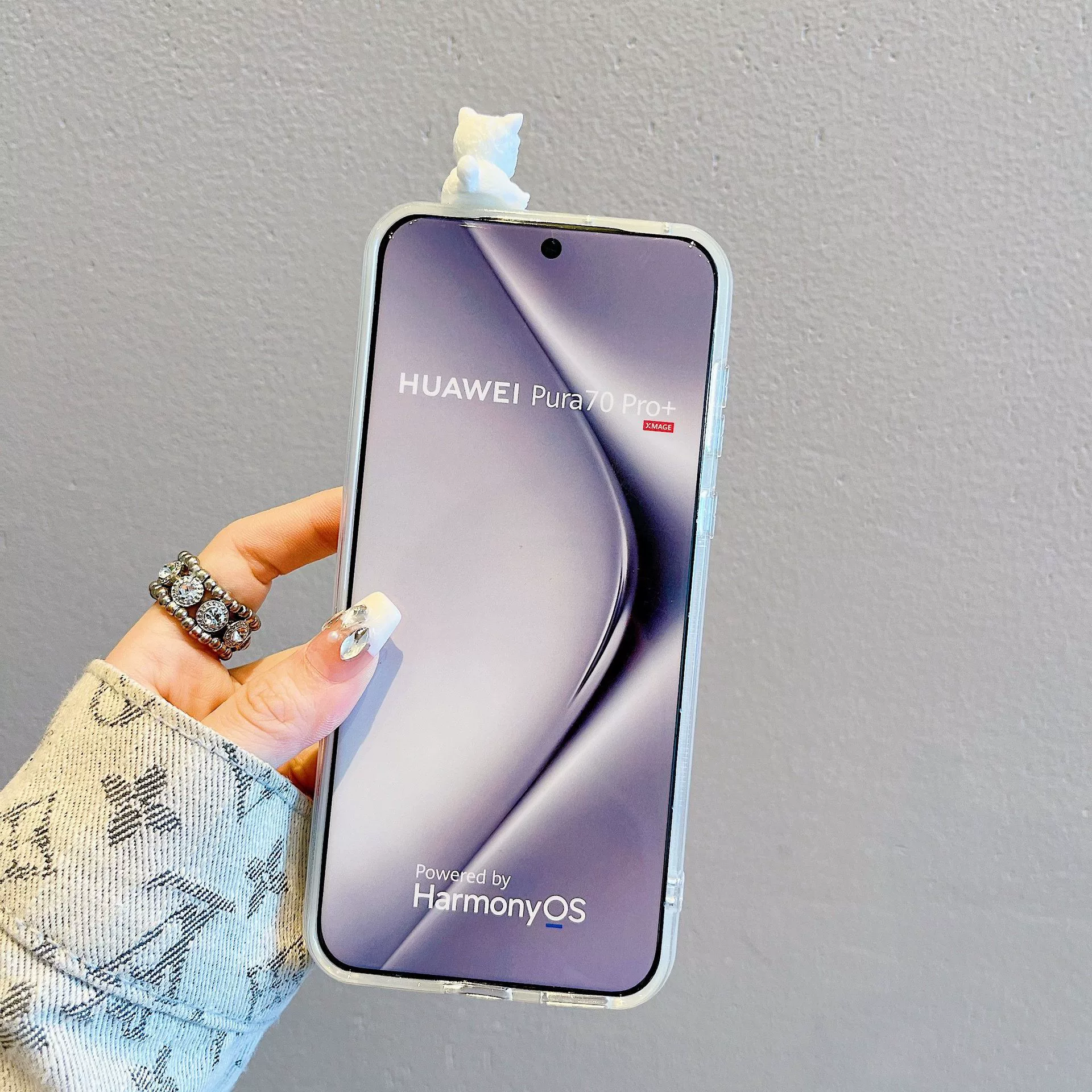 Чехол для телефона с мультяшным трехмерным рисунком Huawei, совместимый, 70 pro+, 60 pro+