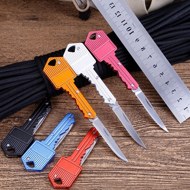 野外战术户外荒野求生猎刀快递刀折刀野外刀具迷你钥匙刀随身小刀