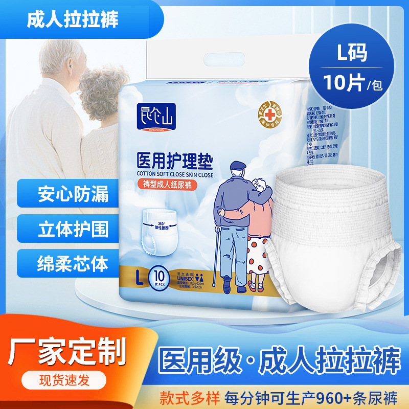 Factory Direct Sales Adult Diapers for the Elderly, Ultra-Thin Breathable Anti-Side Leakage Bed Incontinence Care Pads Oem