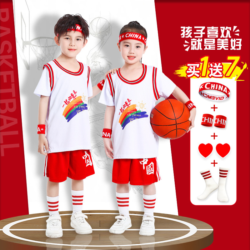 子供バスケットボールユニフォームスーツ速乾性男の子ネザ幼稚園パフォーマンスユニフォーム小学生競技チームユニフォームコービーユニフォーム|undefined
