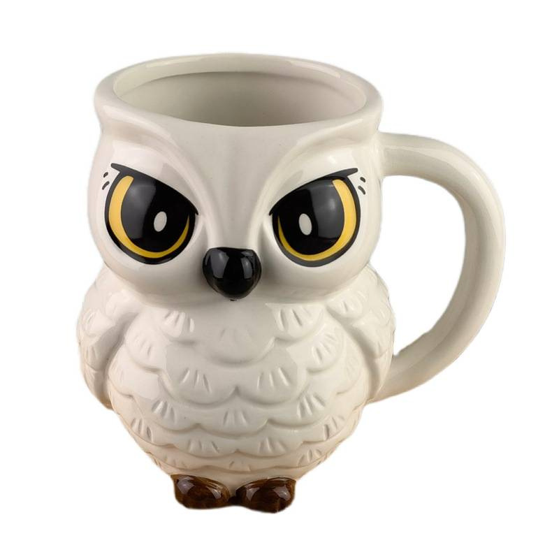 Transfronterizo Harry Potter búho taza 3D búho taza de café de cerámica taza de oficina creativa