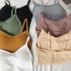 Sports bra, wireless bra, vest, top with cups, push up T-shirt, yoga clothing, suitable for import