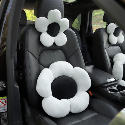 Headrest, Flower car headrest neck