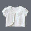 6016 Pearl Calmers Rice White Short Sleeve