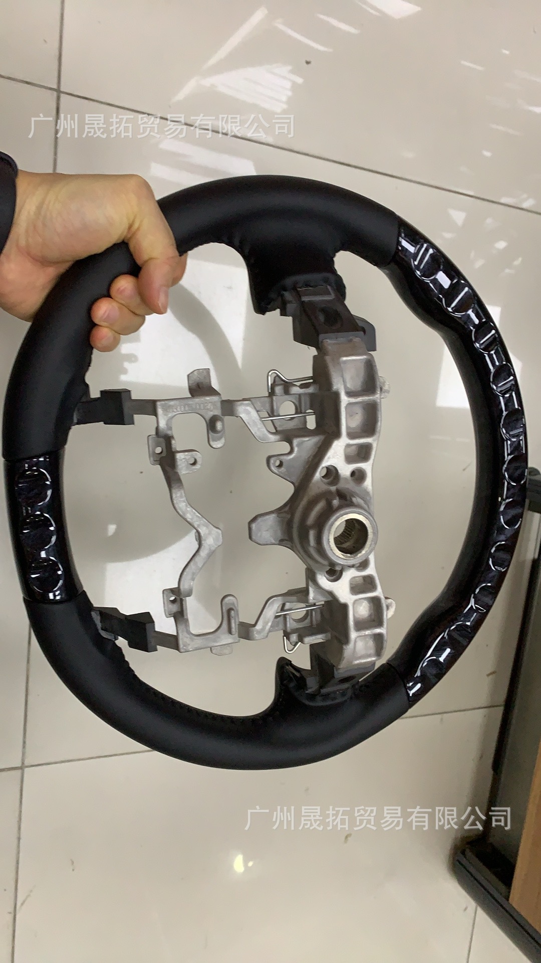 Suitable for Prius 30 Series Steering Wheel Black Wood Grain Prius Black Wood Grain 4-Spoke