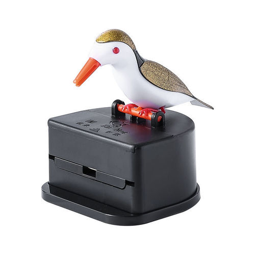 Toothpick box push-type creative bird automatically pops up in the restaurant cute light luxury toothpick box household high-end toothpick box