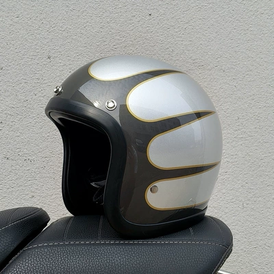 Motosiklet kaskı (dəbilqə) | Helmet Dropshipping - silver-flower-s