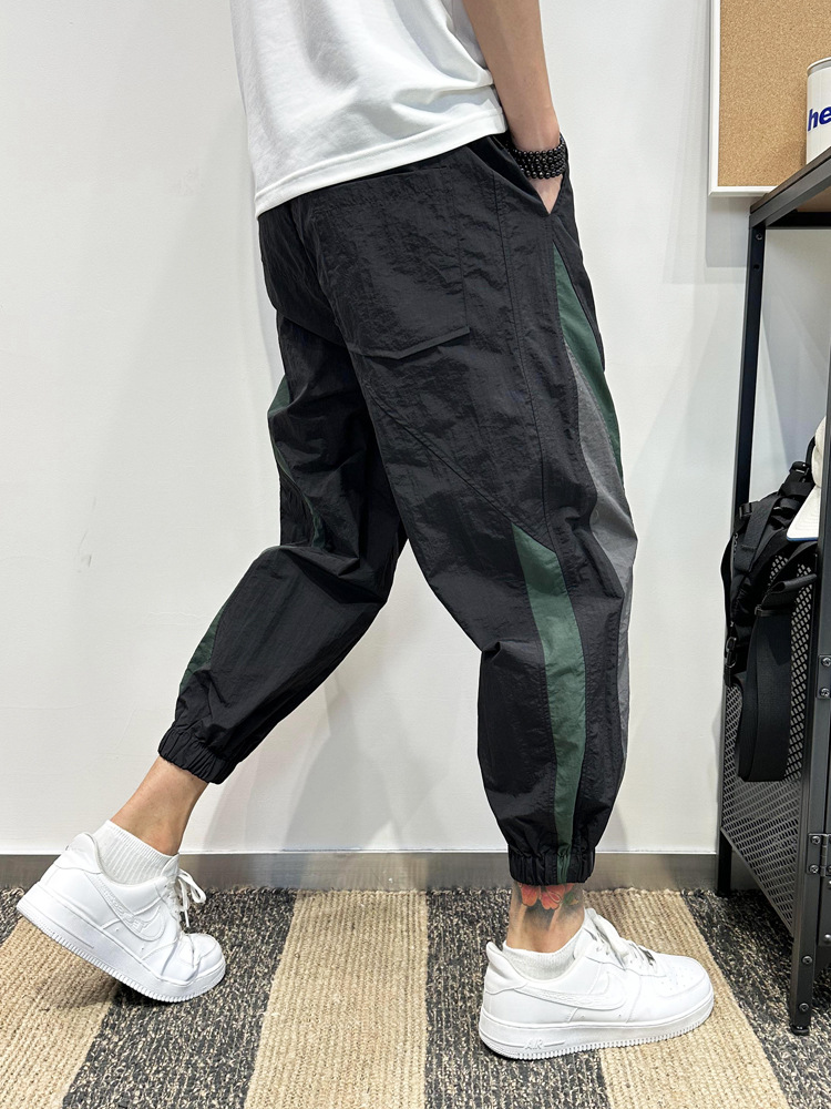 Pantofi sport cu vârfuri largi, la modă, pentru bărbați, primăvară-vară, croială subțire, faimoși pe internet, cool și casual, sport cu nouă puncte._voghion.com