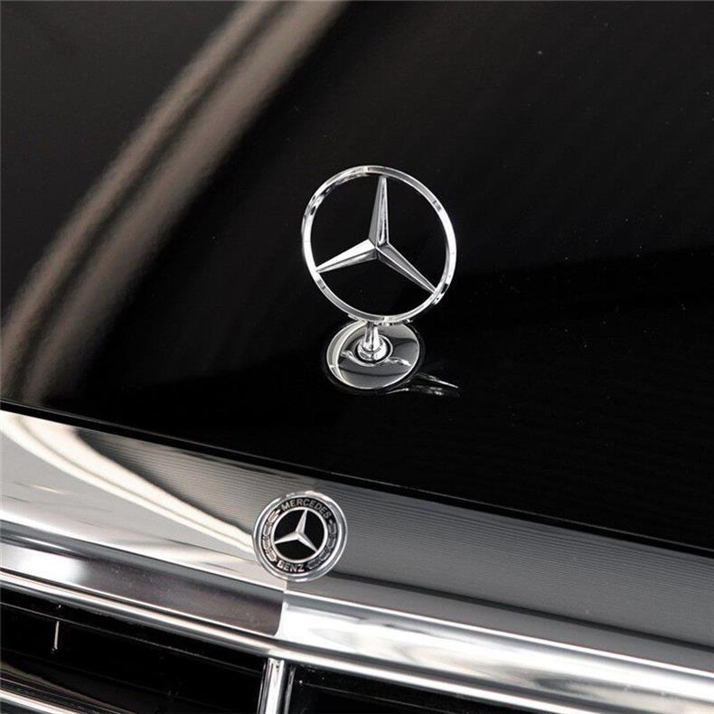 Suitable for Mercedes-Benz car emblems, engine hood emblems, C180, C200, E200, E300, S300, S350, hood emblems, car emblems
