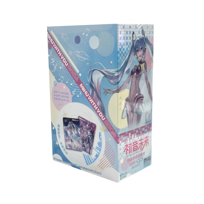 卡游 Hatsune Miku Cards First View Pack 4th Birthday Movement Jigsaw SEPBP Singing Cards Whole Box
