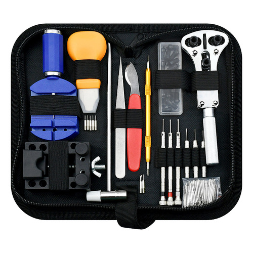 Foreign trade 147-piece watch repair tool set, watch repair tool belt remover, base opener fixed set