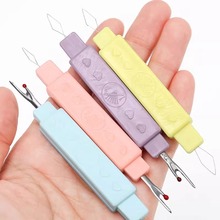 两用拆线刀引针器挑线器双头穿针拆线器衣服牛仔裤开扣眼穿针神器