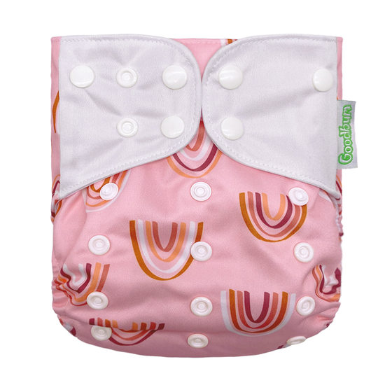 Goodbum Washable Mesh Breathable Reusable Baby diaper cloth diaper
