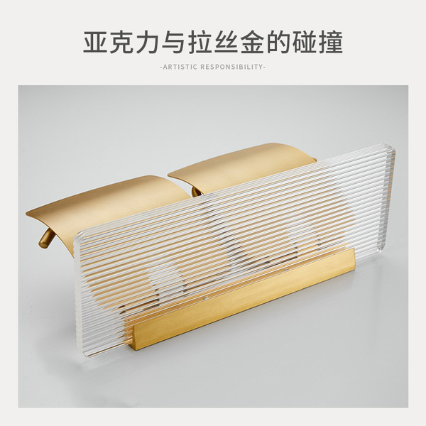 Acrylic bathroom tissue rack free of punching toilet rolling paper…
