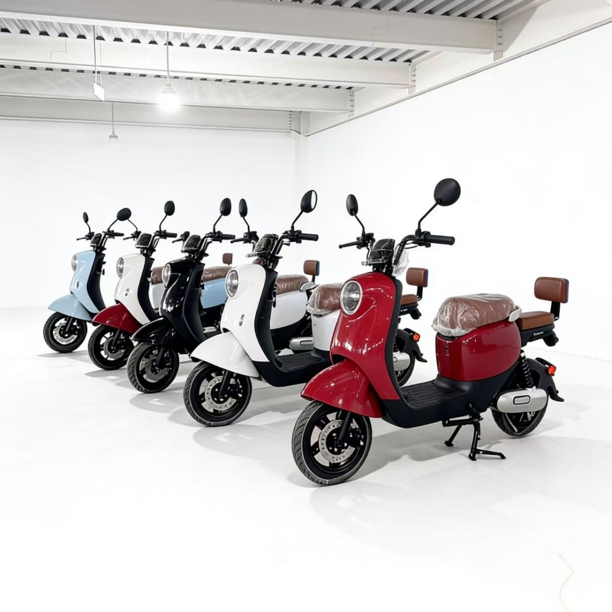 Foreign Trade Export Quality Electric Scooter 20Ah Electric Bike Pedal Electric Motorcycle Women's Mobility Scooter Cute Electric Bicycle