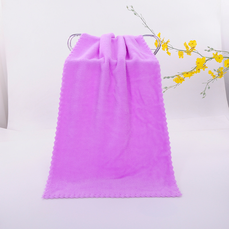 Factory supply absorbent towel coral fleece towel soft absorbent towel couple towel
