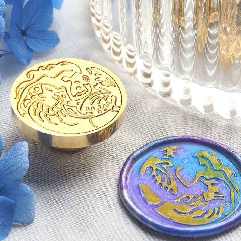 Set for students, creative seal, gift box, 9 pieces, Birthday gift