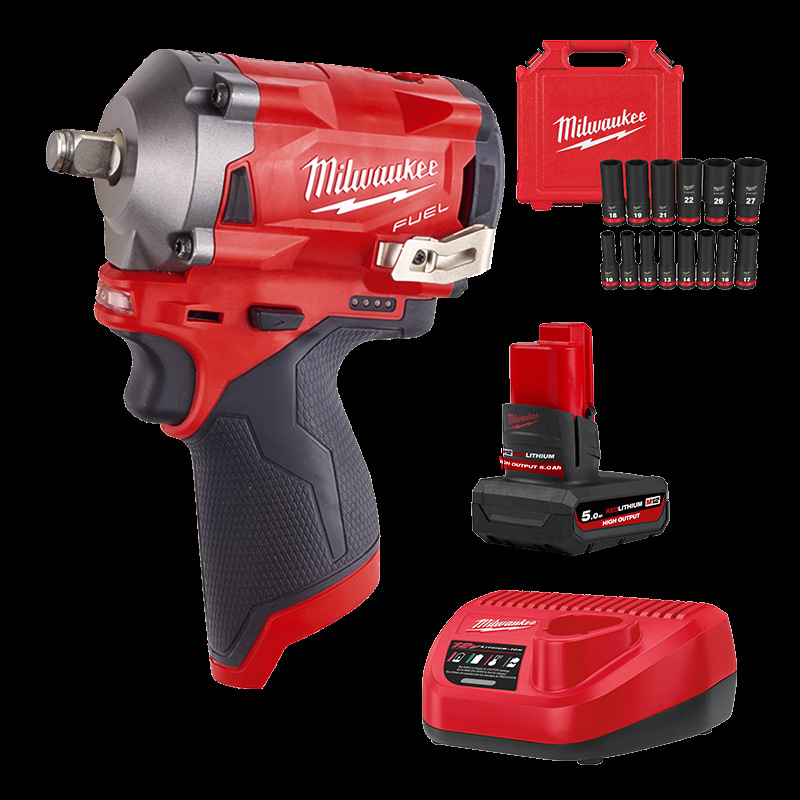 Miwachi Miwachi M1/2 FIWF1/2-501CS M1/2 FUEL sin escobillas recargable compacto 1 / 2 impulso