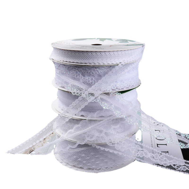 Multi-Especificación de encaje cinta encaje ramo de regalo con embalaje floral arco con bolsa flor material al por mayor