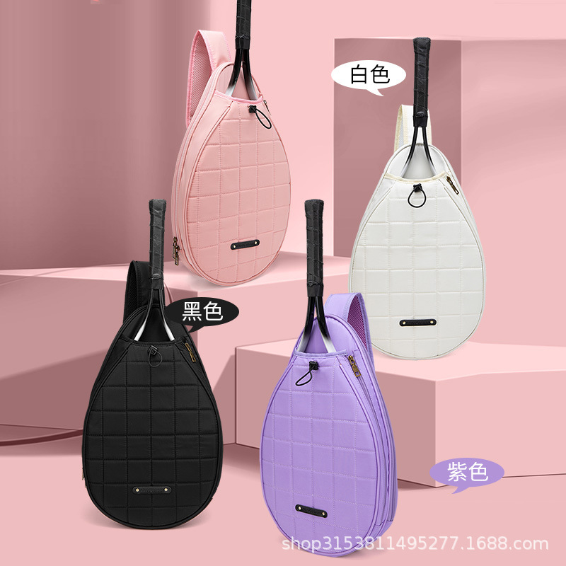 Bolsa de bádminton 2023 nuevas mujeres de alto aspecto de un hombro crossbody portátil para niños Deportes bolsa de tenis de gran capacidad para hombres