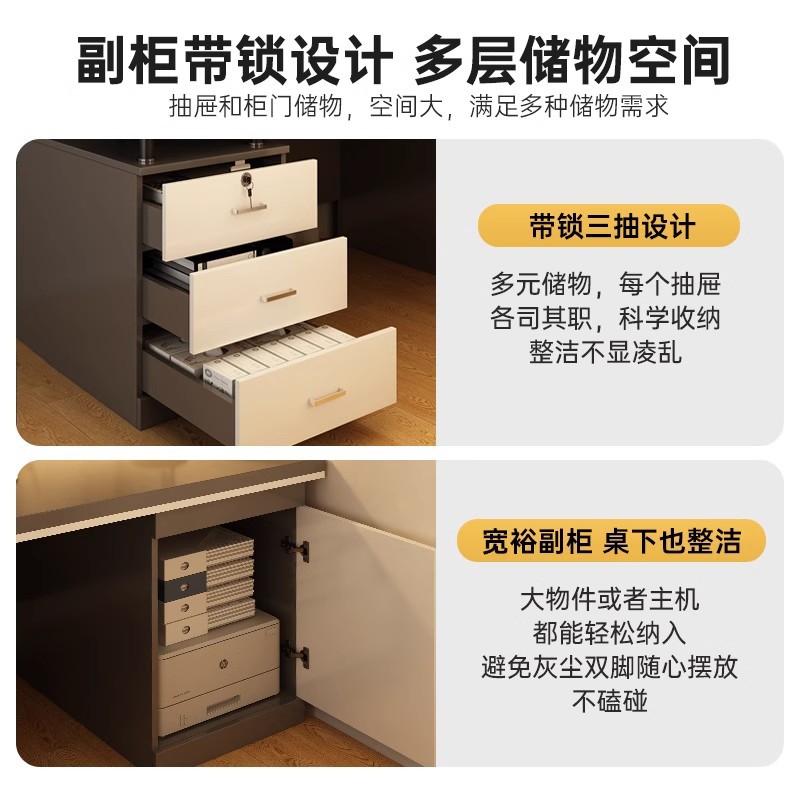 Escritorio con cajón Escritorio para computadora simple y moderno escritorio de oficina en el hogar Escritorio de estudio para estudiantes de dormitorio