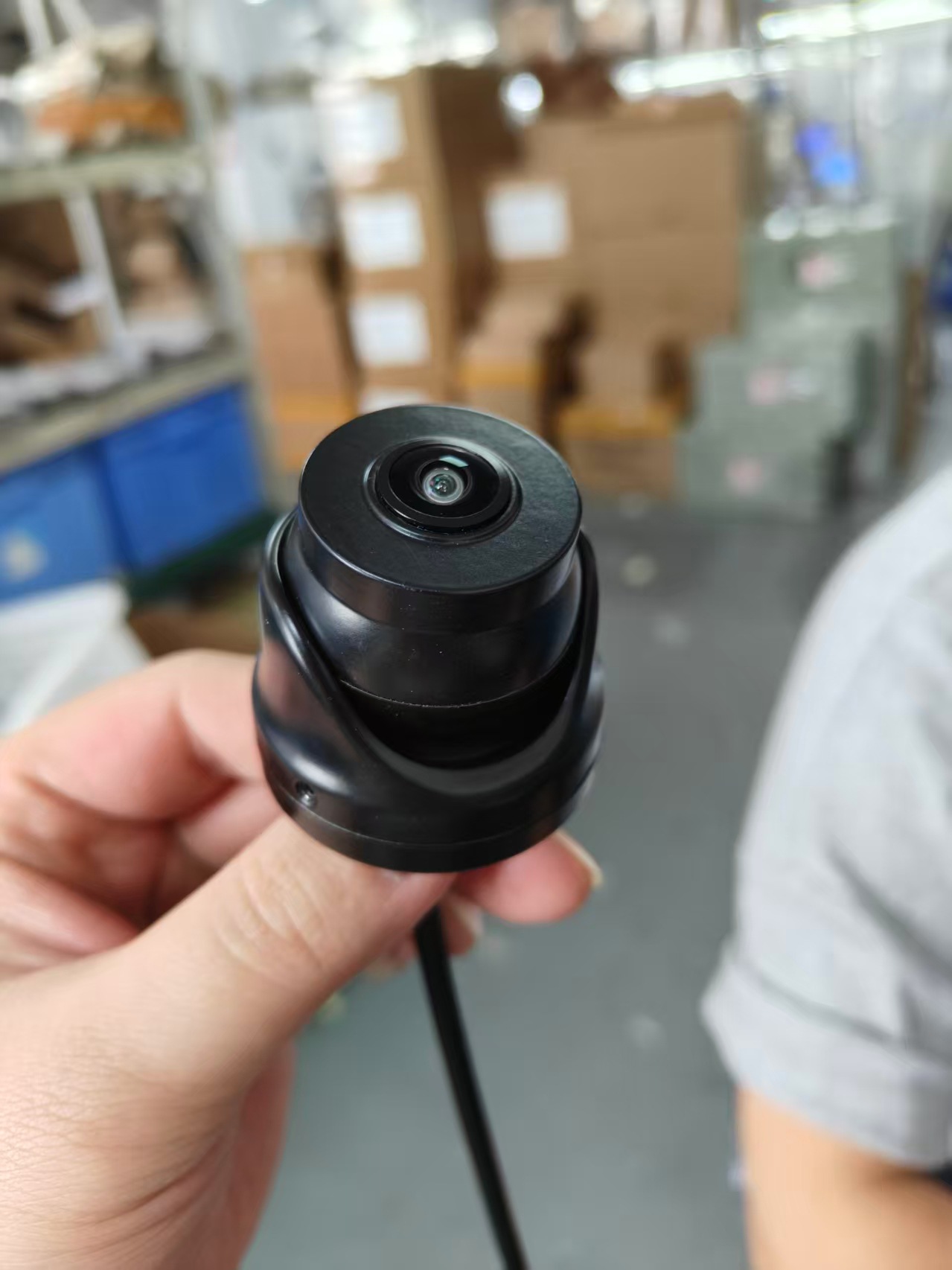 360-degree adjustable mini car rearview camera AHD1080p high-definition camera