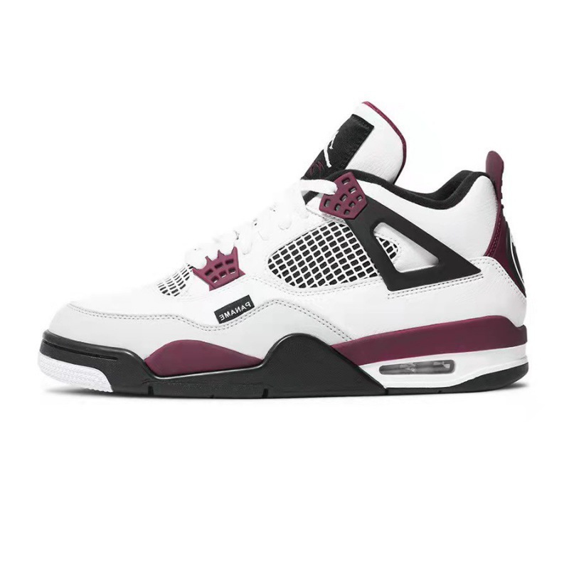 Putian zapatos de comercio exterior AJ4 rojo y azul Duan Duan lava caliente gran París Joe4 antideslizante desgaste zapatos de baloncesto deportivo universal image 21