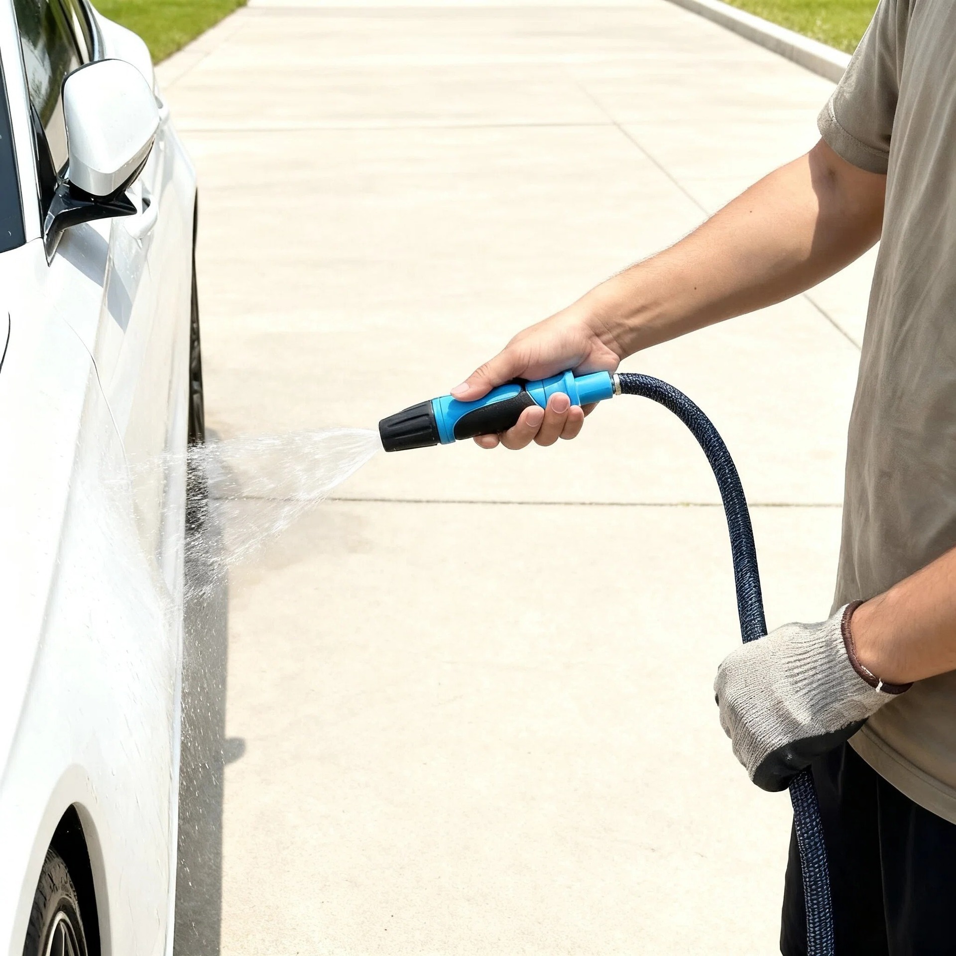 Premium Car Wash Water Gun for Home Use, Multifunctional Cleaning Tool, Direct Spray Car Wash Set, Gardening Watering Tool