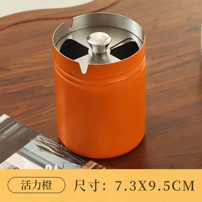 from flying, anti-tipping, rotating, and sealed – Car ashtray - huiqi-orange-limited-time-opening-homecommercial-short-model