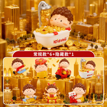 来财小佛祖盲盒手办公仔国潮文创家居寺庙景点桌面树脂小摆件批发