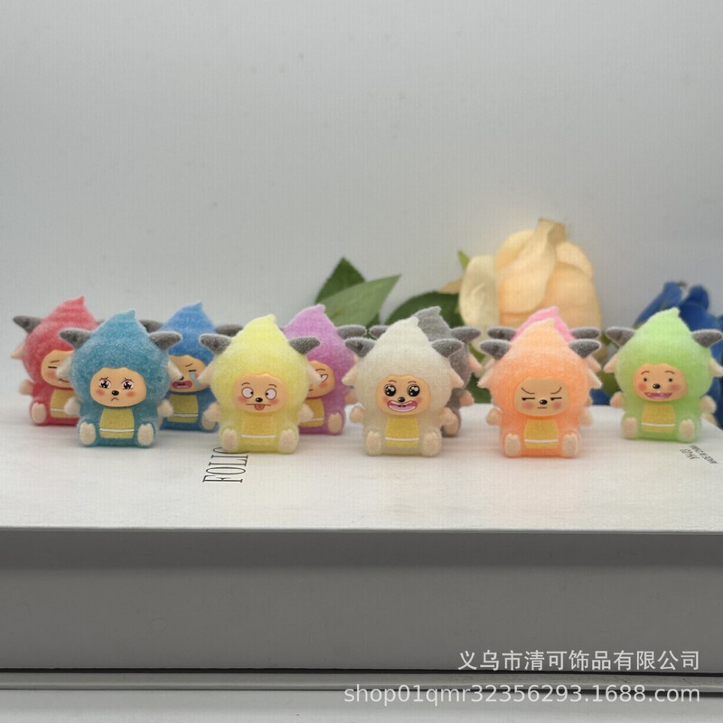 跨境植绒懒洋洋卡通可爱公仔钥匙扣毛绒钥匙圈包包挂件配饰批发|undefined