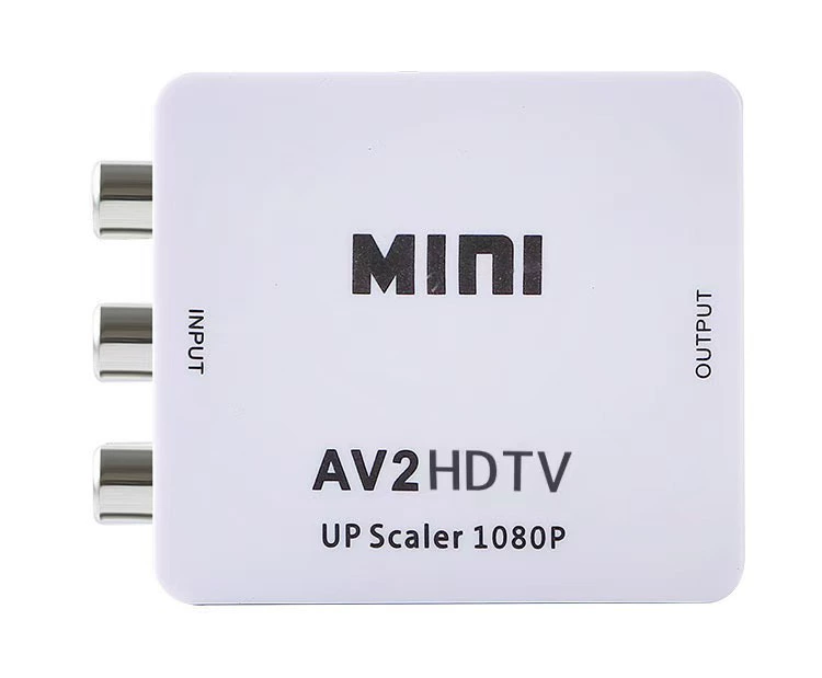 Поставочная AV для HDMI-конвертер поддерживает вывод видео 1080p HD AV на HDMI ротор