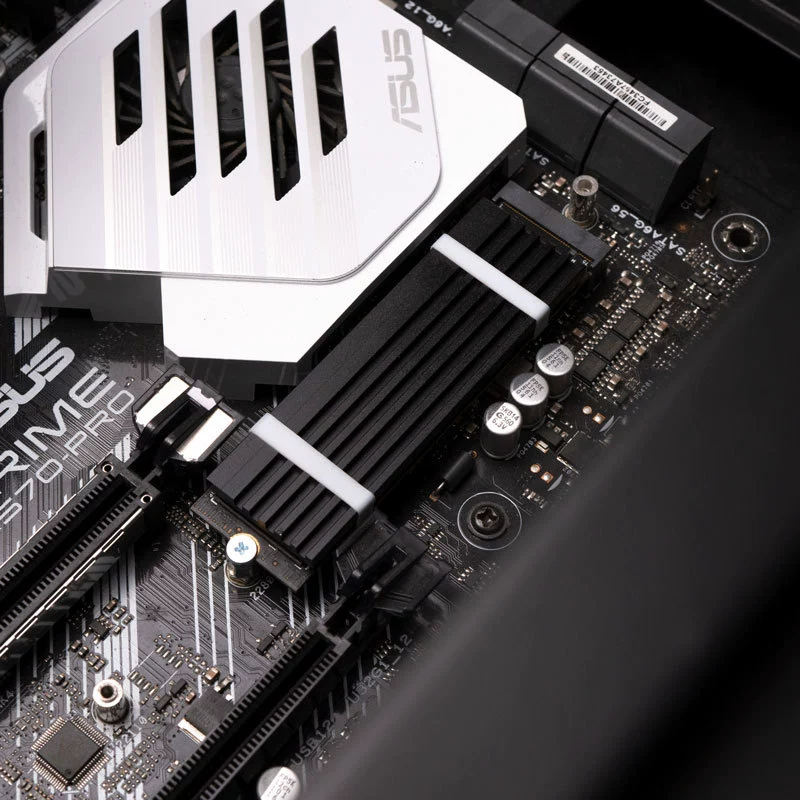 Настольный компьютер M.2 Твердотельный накопитель Теплоотвод M.2 Винтовая нижняя колонка NVME SSD радиорезиал