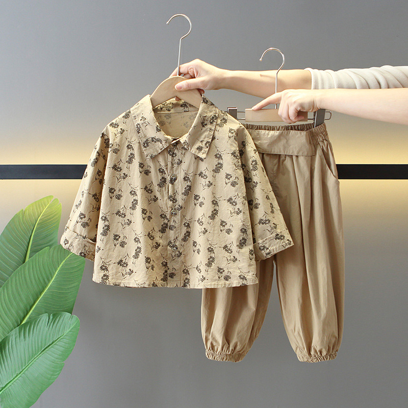 6125 Traje de primavera para niños 2025 Nuevo chaleco de bebé fresco y guapo de tres piezas Ropa de primavera y otoño de moda para niños Marca de moda