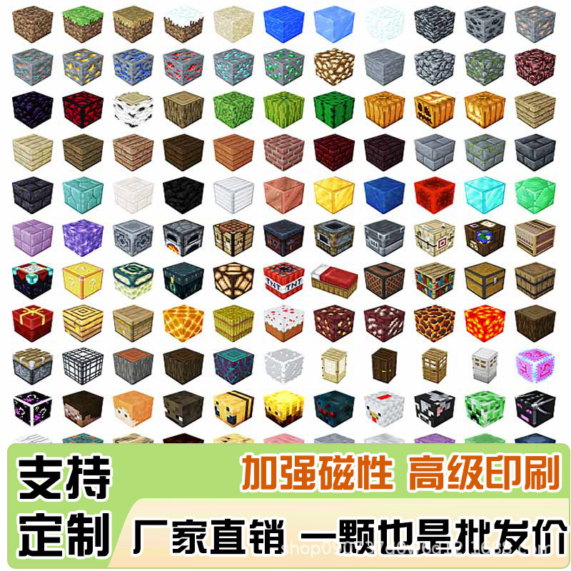My Magnetic World Peripheral Magnet Blocks Assembled Building Blocks Particles Family Educational Model Construction Toys Gifts