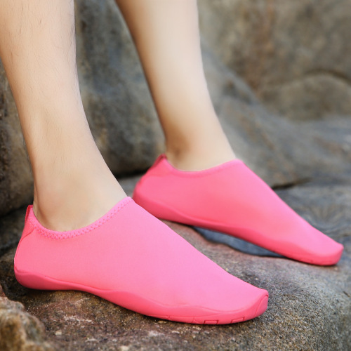 Summer outdoor beach shoes for men and women, snorkeling and wading shoes, soft-soled, quick-drying swimming shoes, non-slip, anti-cut, breathable river-tracing shoes