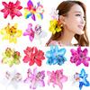 Beach hairgrip for bride, hair accessory suitable for photo sessions, Thailand, orchid, for bridesmaid, internet celebrity