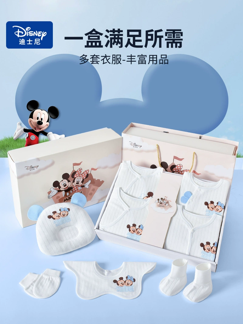 Кигуруми Disney для новорожденных для малыша, летняя подарочная коробка, ультратонкий комплект для детей, подарок на день рождения