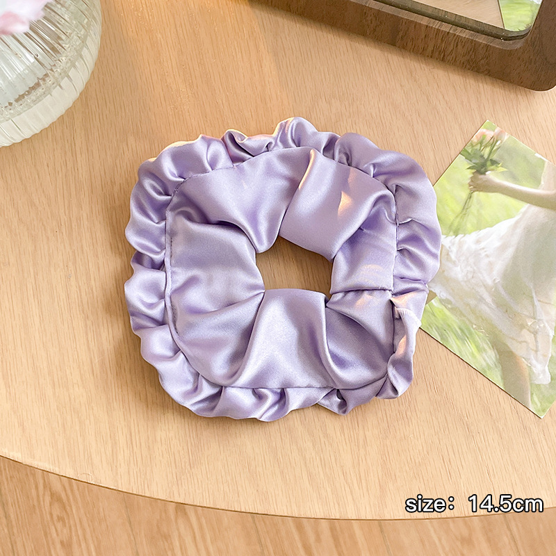 Pequeño, fresco y dulce, lazo para el cabello de intestino grueso, linda cuerda para el cabello a cuadros, atmósfera coreana, cuerda para el cabello, tocado de goma