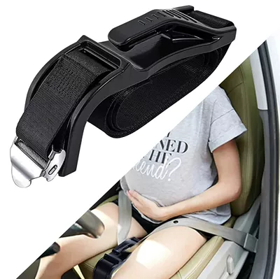 adjuster anti-belly belly support — Other Automotive Interior Supplies - wave-pattern-metal-buckle-maternity-safety-belt