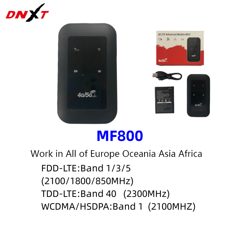 MF800黑随身移动MIFI车载便携WIFI可插卡电池款1/3/5/40 4g路由器