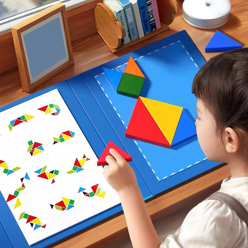 wooden magnetic brainteaser for students for the first grade