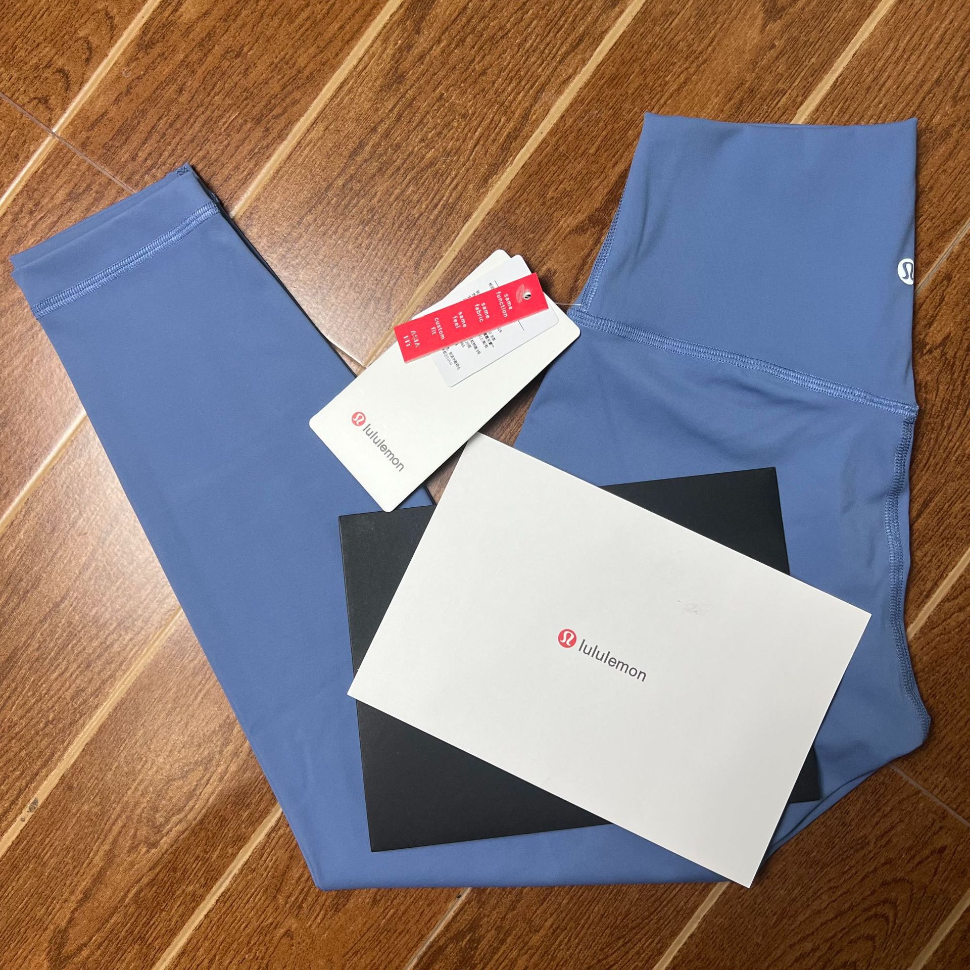 Original lu lu con cinco puntos cinturón de mujer cintura elevada pantalones deportivos leggings pantalones de ciclismo
