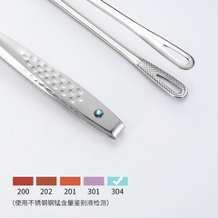 304 Food-Grade Stainless Steel BBQ Skewers Kitchen Hotel Buffet Food Skewers Food Spatulas BBQ Spatulas Steak Spatulas