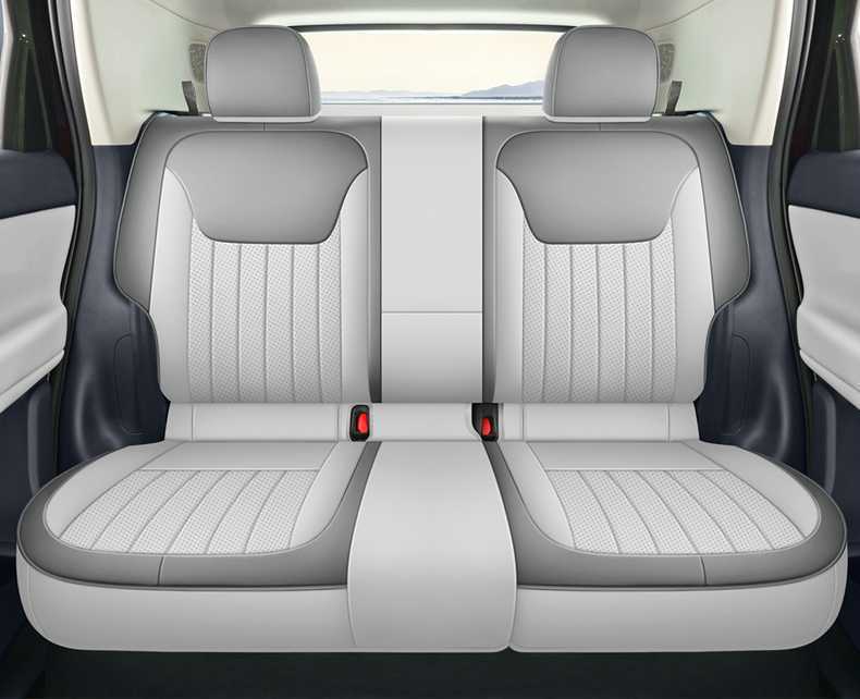 26-piece set of custom-fit leather seat covers for the Leapmotor A10, featuring perforated design, full coverage, and breathable material for all-season use