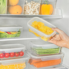 Plastic crisper sealed microwave lunch box adult lunch box instant noodle bowl refrigerator food storage box with lid